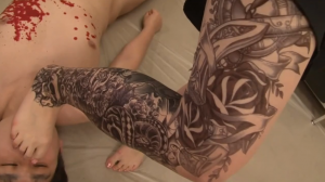 超美纹身女王玉足调教（超清）