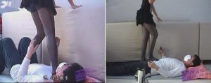 噩梦鬼魅蕾丝暴女蹂躏贱男语音字幕版2合1